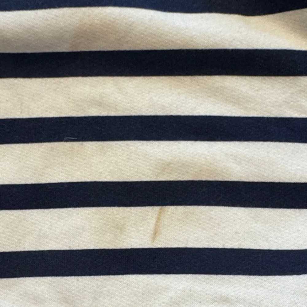 Crewcuts Striped Navy and Pink  sweatshirt dress wilth Tulle - Picture 7 of 7